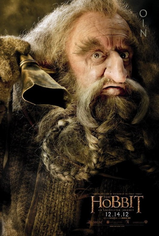Diecisiete carteles de los personajes de "El Hobbit"