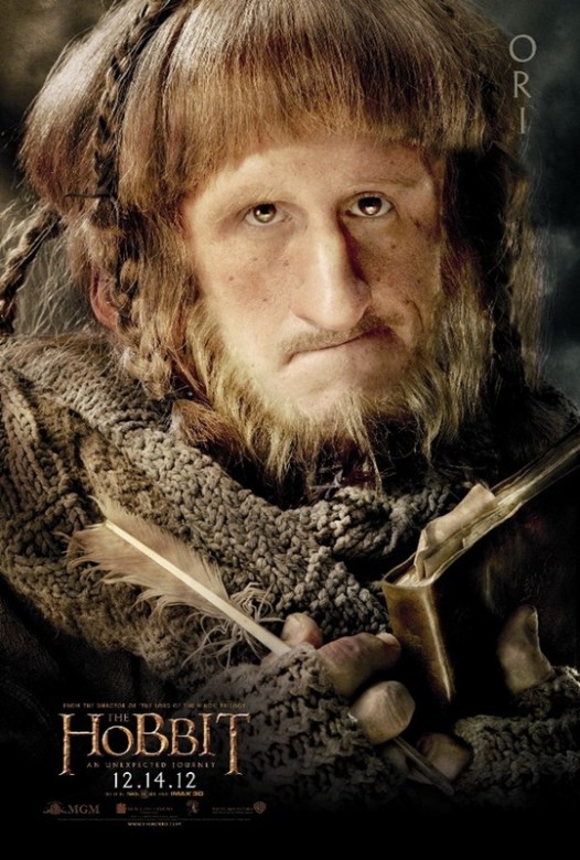 Diecisiete carteles de los personajes de "El Hobbit"