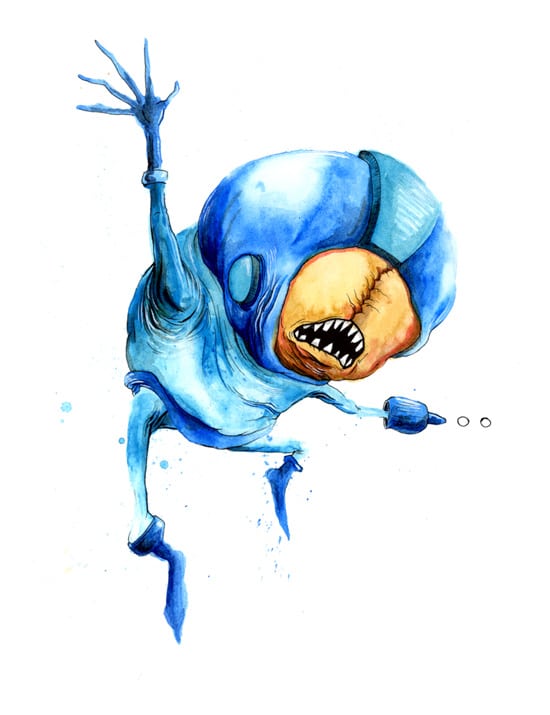 Los "Superbichohéroes" creados por Alex Pardee