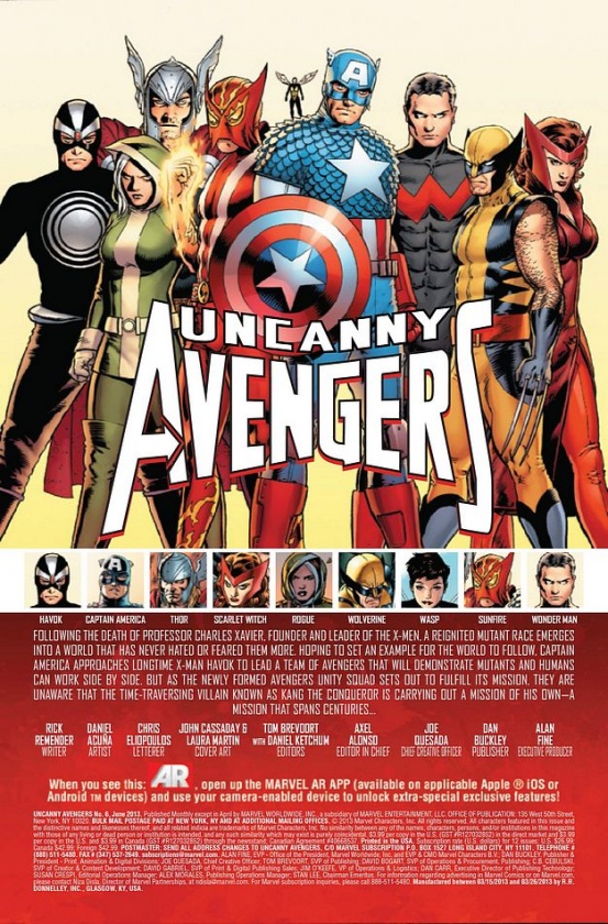 Página de Uncanny Avengers #6