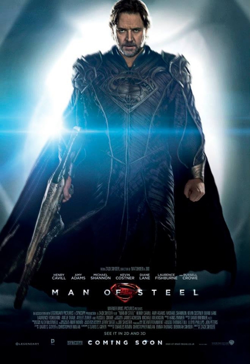 Revelados tres nuevos pósters de "El hombre de acero" 4 Póster de Jor-El de El Hombre de Acero