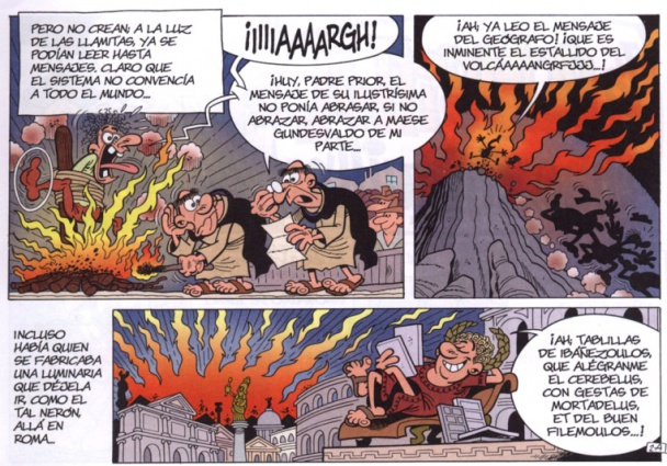 Mortadelo: la bombilla... ¡chao chiquilla!