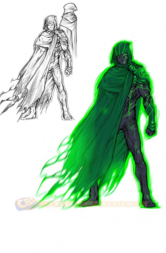 Green Lantern Justice league 3000