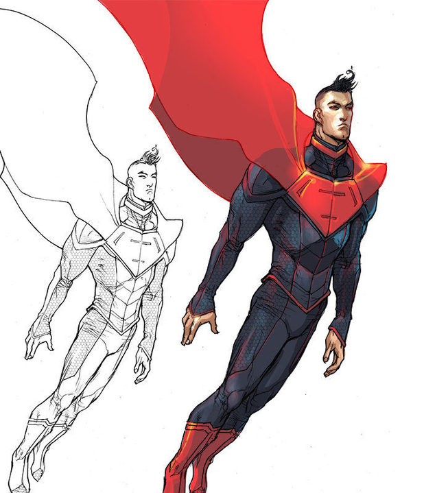 Superman Justice League 3000