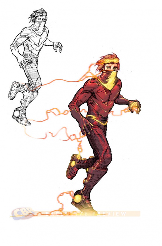 The Flash Justice league 3000