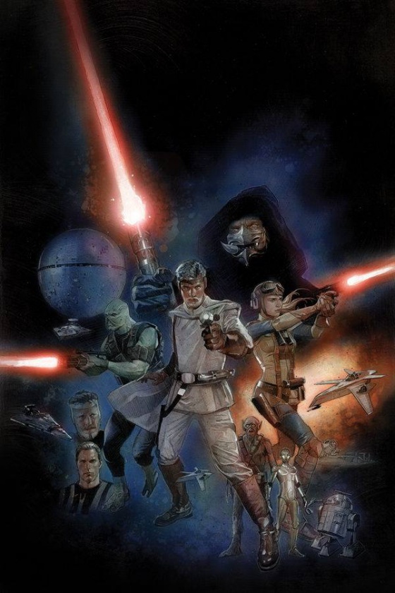 Portada Nick Runge de The Star Wars
