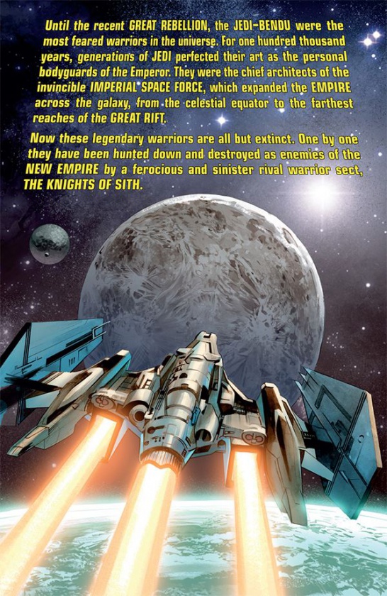 Contraportada de The Star Wars
