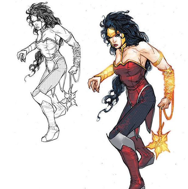 Wonder Woman Justice league 3000