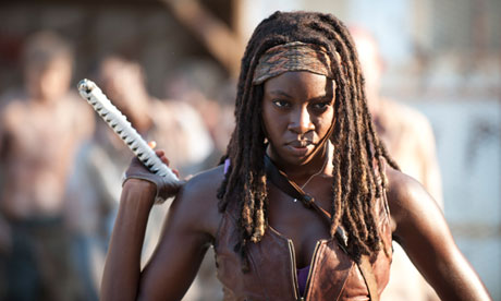 Michonne in The Walking Dead Michonne de The Walking Dead