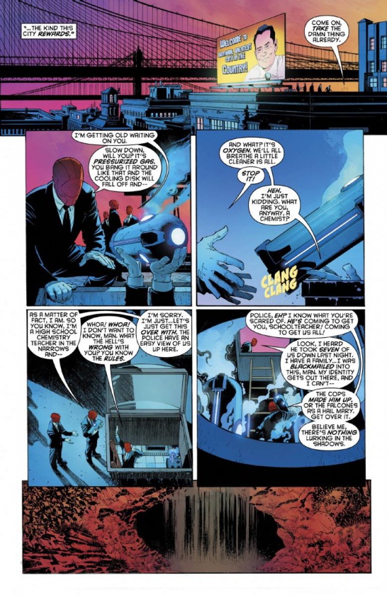Primer adelanto del traje original de Batman en Batman #24 4 Greg Capullo, Scott Snyder