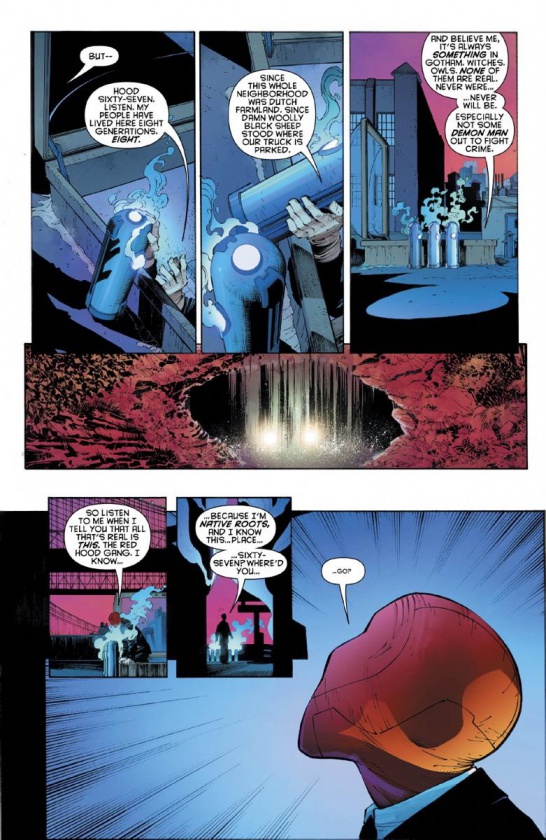Primer adelanto del traje original de Batman en Batman #24 5 Greg Capullo, Scott Snyder