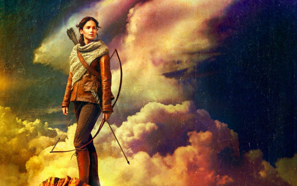 Imagen Katniss En Llamas