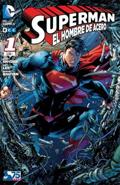Previa de Superman: El Hombre de Acero núm. 1 1 ECC Ediciones, Jim Lee, Scott Snyder, Superman: El Hombre de Acero