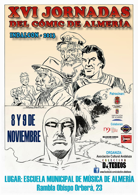 CartelJornadasComicAlmería CartelJornadasComicAlmería