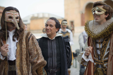 Grandes adelantos de la serie de TV de "El Capitán Alatriste" 29 Aitor Luna, Arturo Pérez-Reverte, El Capitán Alatriste