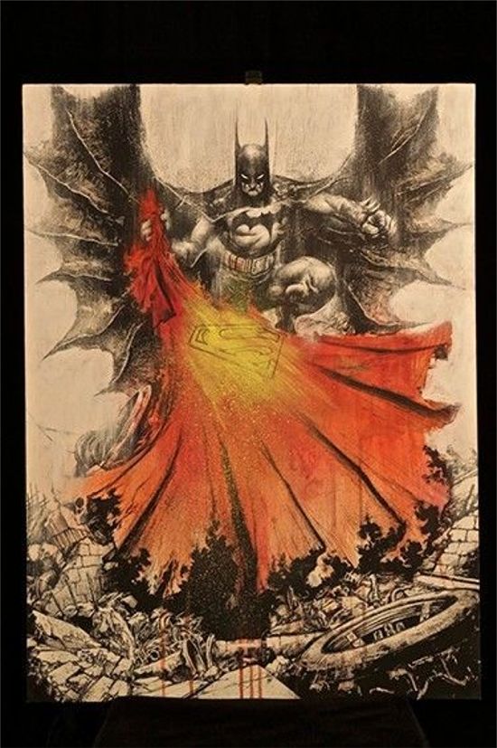 "We Can Be Heroes" el artwork de Batman vs Superman 3 batman vs superman, Zack Snyder