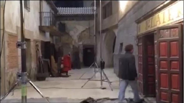 Grandes adelantos de la serie de TV de "El Capitán Alatriste" 32 Aitor Luna, Arturo Pérez-Reverte, El Capitán Alatriste
