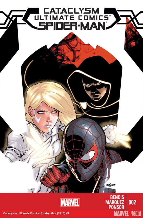 Portada del esperado #2 de "Ultimate Comics Spiderman: Cataclysm"