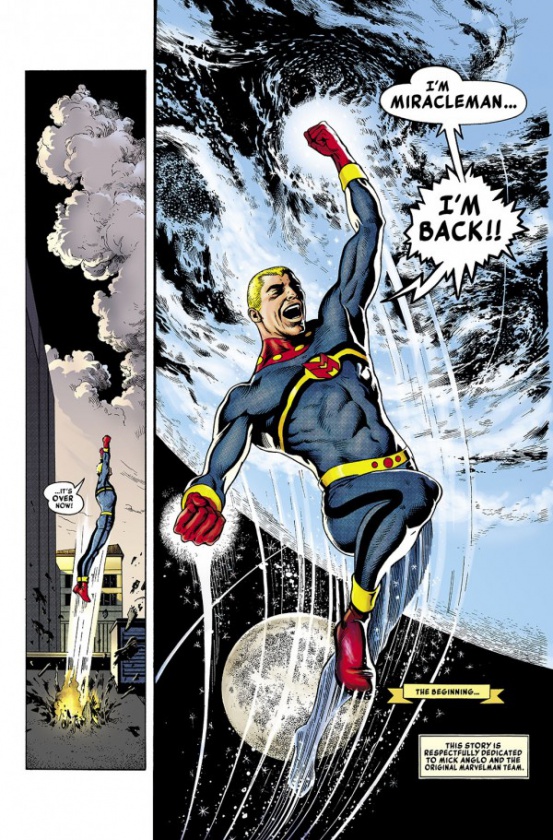 Preview del remasterizado Miracleman #1 de Marvel
