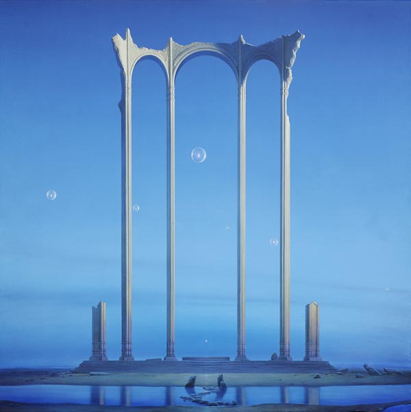 El arte de Michael Whelan, realismo onírico al servicio de la Ciencia Ficción 33 Isaac Asimov, Stephen King