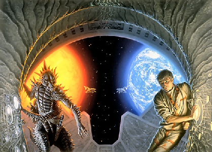 El arte de Michael Whelan, realismo onírico al servicio de la Ciencia Ficción 29 Isaac Asimov, Stephen King