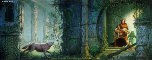 El arte de Michael Whelan, realismo onírico al servicio de la Ciencia Ficción 15 Isaac Asimov, Stephen King