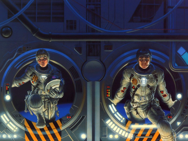 El arte de Michael Whelan, realismo onírico al servicio de la Ciencia Ficción 21 Isaac Asimov, Stephen King