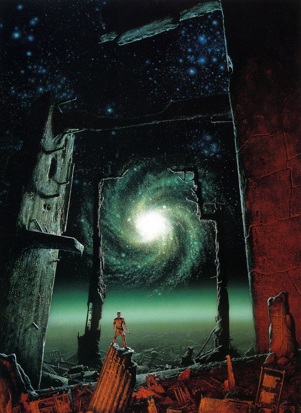 El arte de Michael Whelan, realismo onírico al servicio de la Ciencia Ficción 25 Isaac Asimov, Stephen King