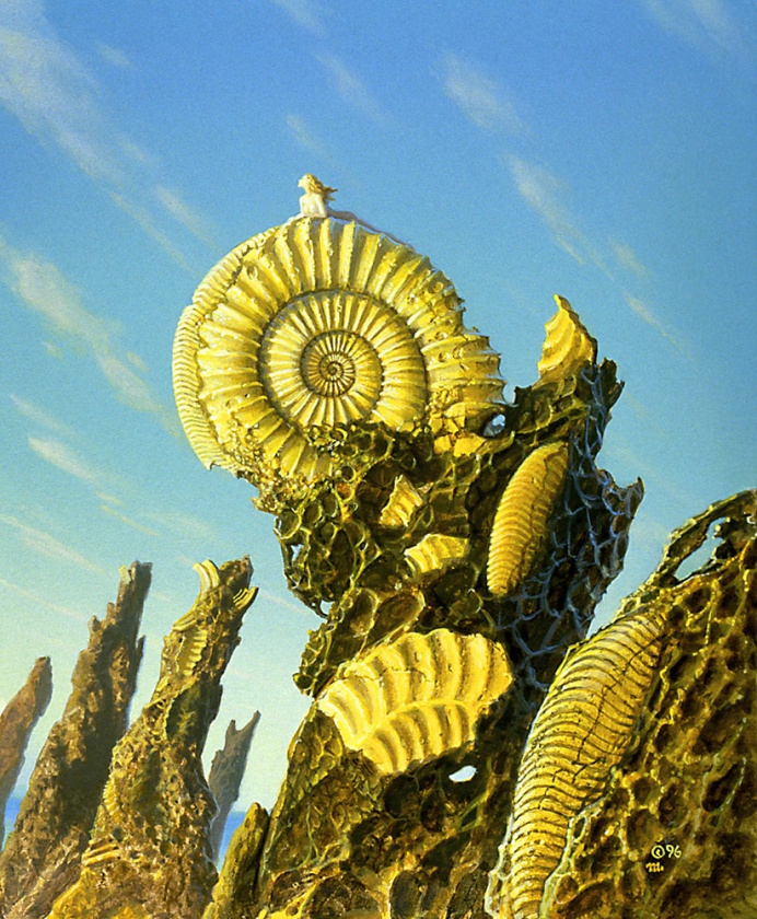 El arte de Michael Whelan, realismo onírico al servicio de la Ciencia Ficción 35 Isaac Asimov, Stephen King