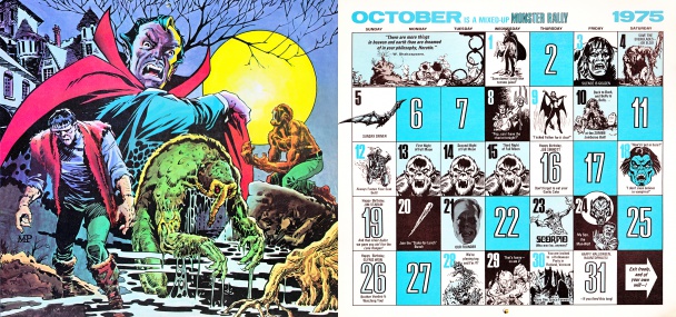 Calendario Vintage Marvel de 1975-2014 por Mark Anderson 15