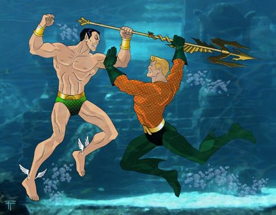 aquaman vs namor