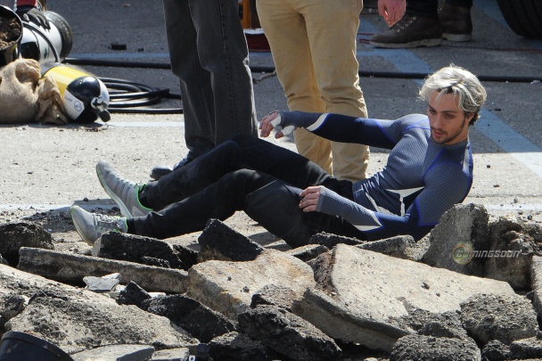 Más y mejores imágenes de Bruja Escarlata y Quicksilver en Age of Ultron 10 Age of Ultron