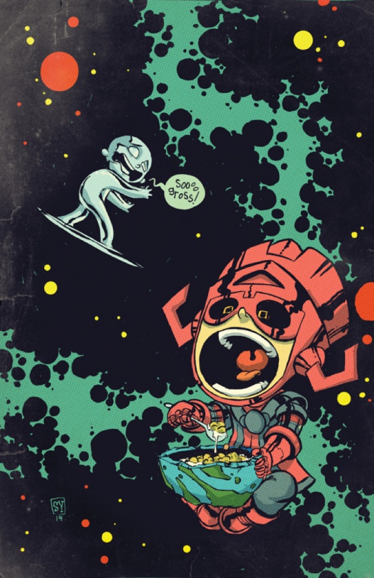 Primer vistazo a Silver Surfer #1 4 Silver Surfer