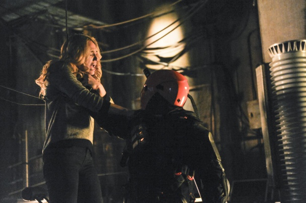 Canario y Deathstroke