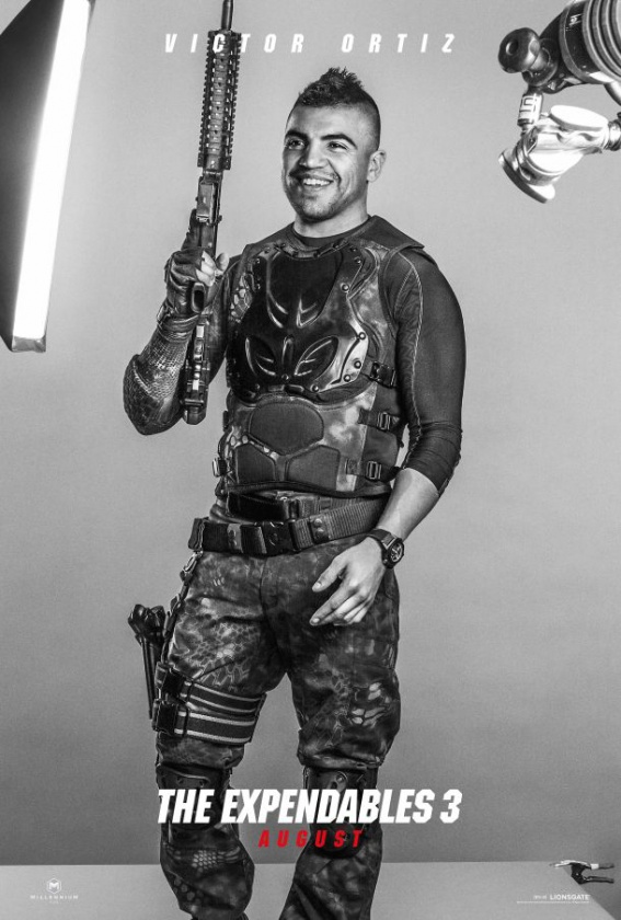 Nuevos pósters de los personajes de "Los Mercenarios 3" 17 Victor Ortiz en Los Mercenarios 3