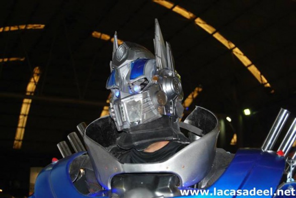 Cosplayers Transformer Salón del Cómic de Barcelona