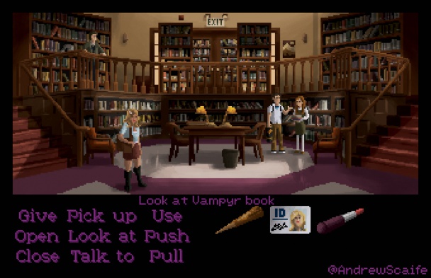¿Y si Buffy la Cazavampiros fuera una aventura gráfica de LucasArts? 3 Buffy LucasArts 2