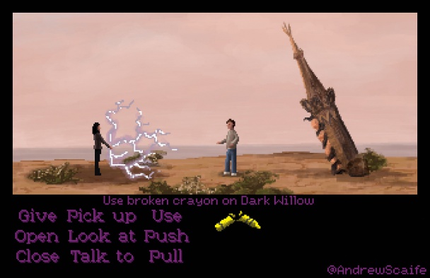 ¿Y si Buffy la Cazavampiros fuera una aventura gráfica de LucasArts? 7 Buffy LucasArts 6