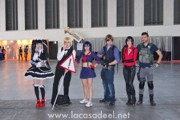 Cosplayers Comando Salón Cómic Barcelona