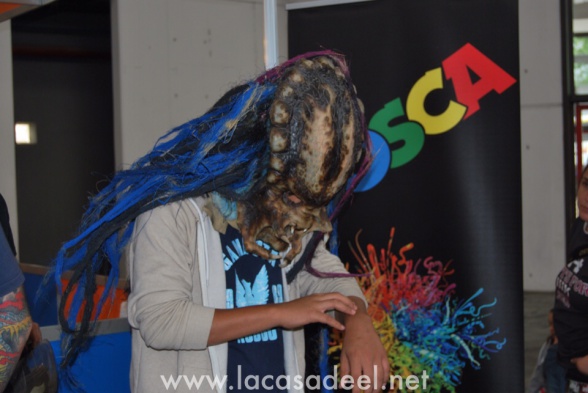 Cosplayers Predator Salón Cómic Barcelona