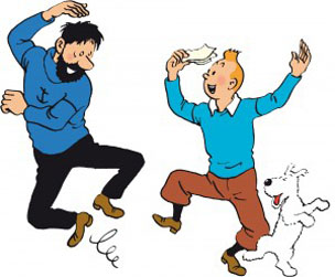 Tintin original cover