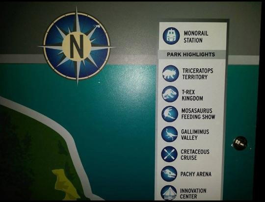 Se revelan los mapas de la isla Nublar utilizados en Jurassic World