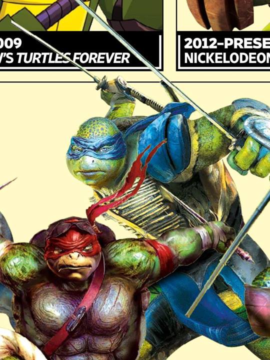Imágenes promocionales de la película Teenage Mutant Ninja Turtles