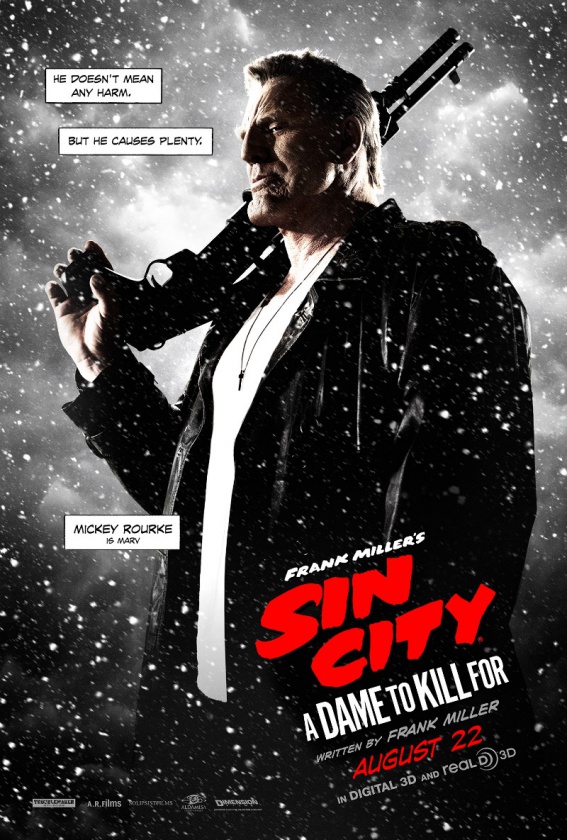 Nuevos pósters de Sin City: Una dama por la que matar