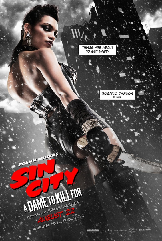Nuevos pósters de Sin City: Una dama por la que matar