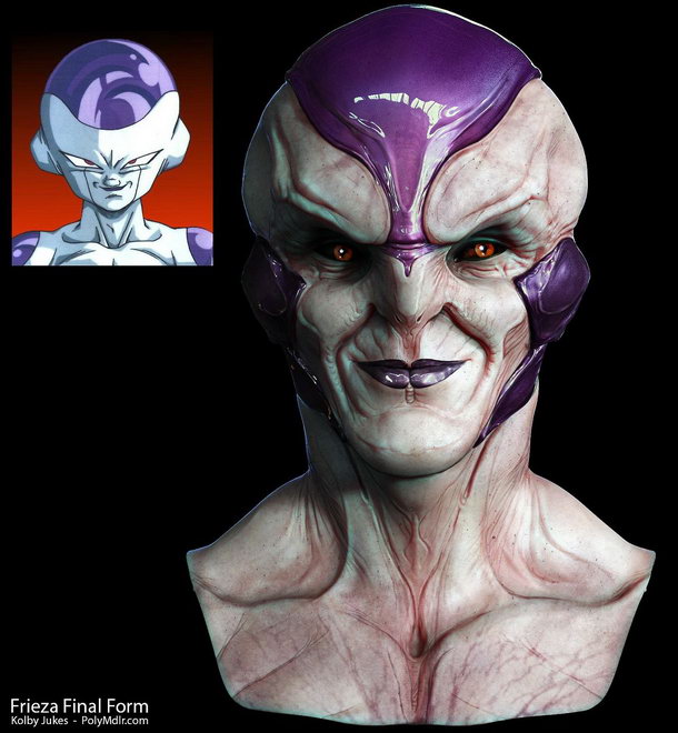 Los villanos de Dragon Ball en versión realista