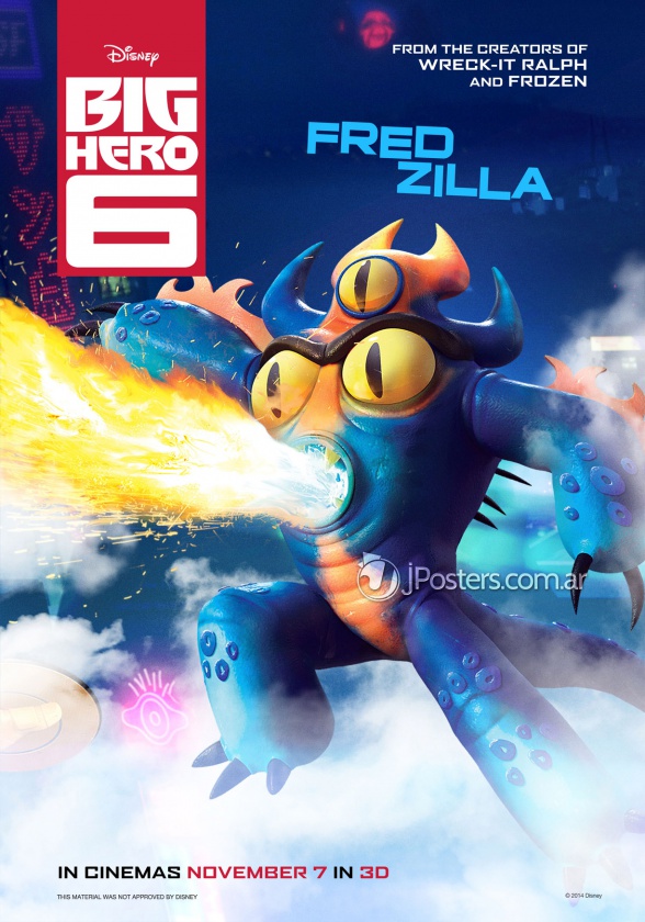 6 Héroes Fred Zilla