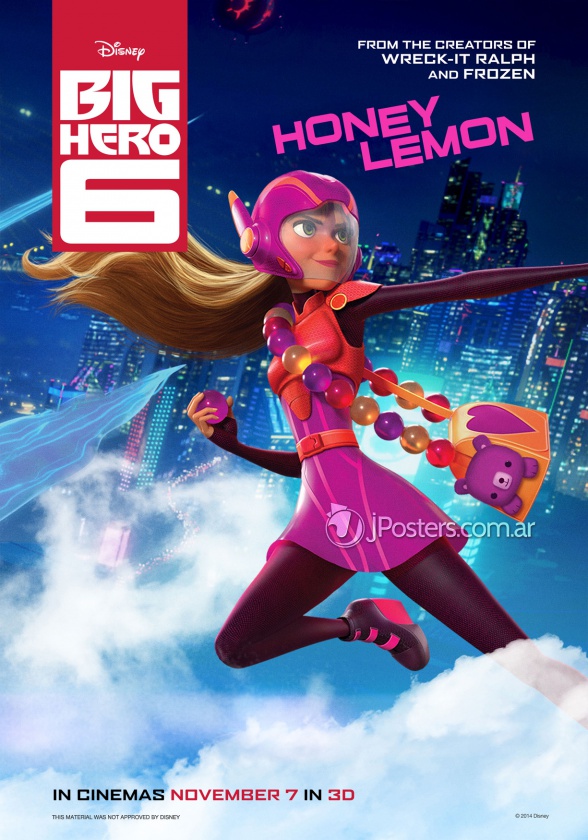 6 Héroes Honey Lemon