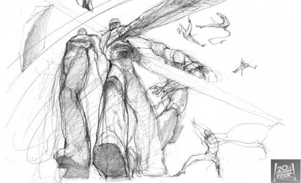 Arte conceptual de 'X-Men: Días del futuro pasado' 1 Bryan Singer, x-men: días del futuro pasado
