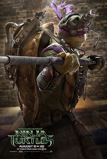 Nuevos pósters oficiales de 'Teenage Mutant Ninja Turtles' (Actualizado) 4 Michael Bay, Teenage Mutant Ninja Turtles, Tortugas Ninja